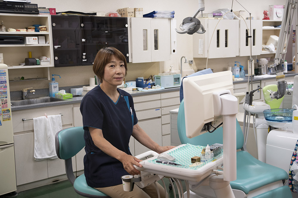 あさみ歯科院長の佐藤麻美です。